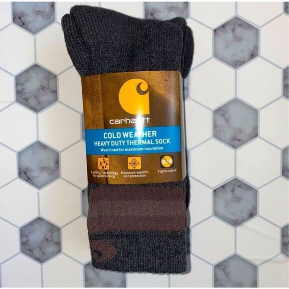 Carhartt Womens Cold Weather Socks - 2 Pairs - Picture 1 of 4
